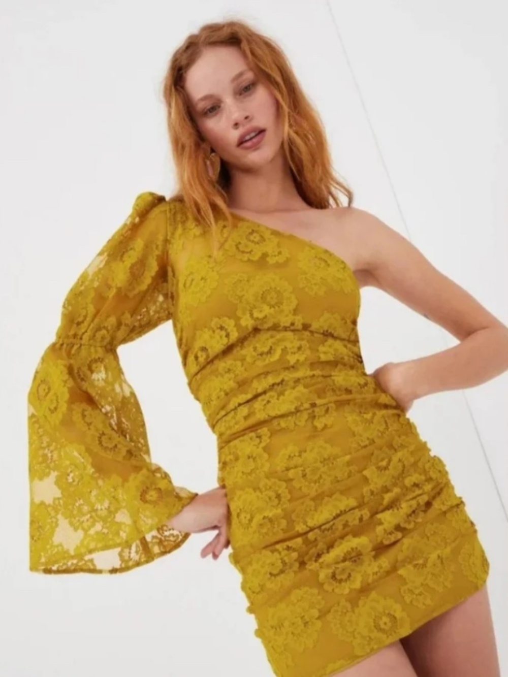 💛FOR LOVE & LEMONS TIANA LACE MINI DRESS💛 - Picture 2 of 3